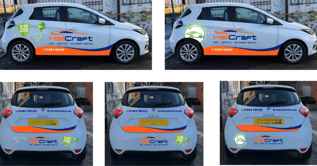 HallCraft electric courtesy car