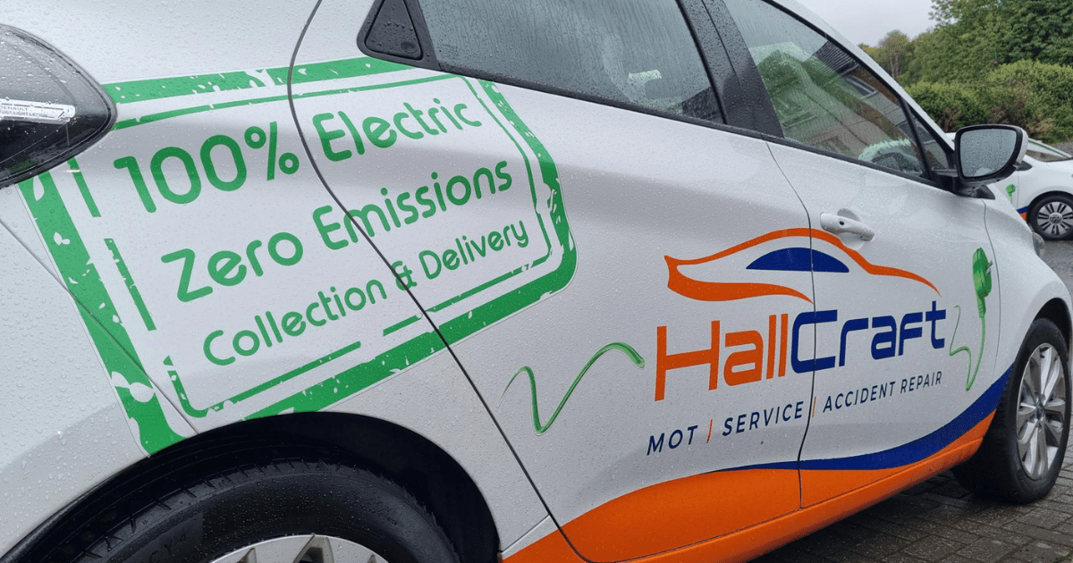 HallCraft provide electric courtesy car for clients
