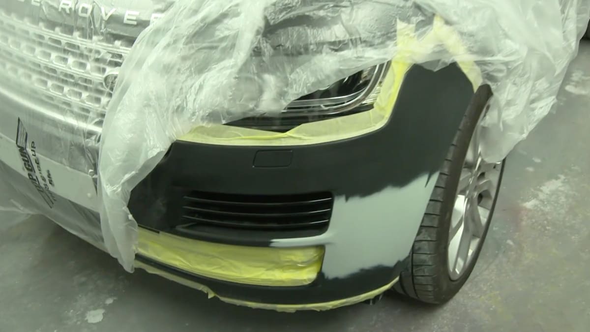 Range Rover repaired by HallCraft