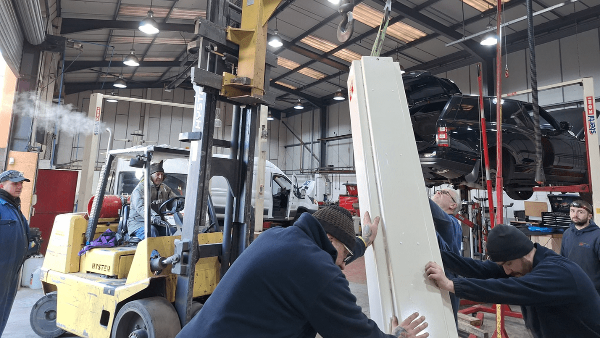 HallCraft install new FreedomLift 2 at Cradley Heath headquarters