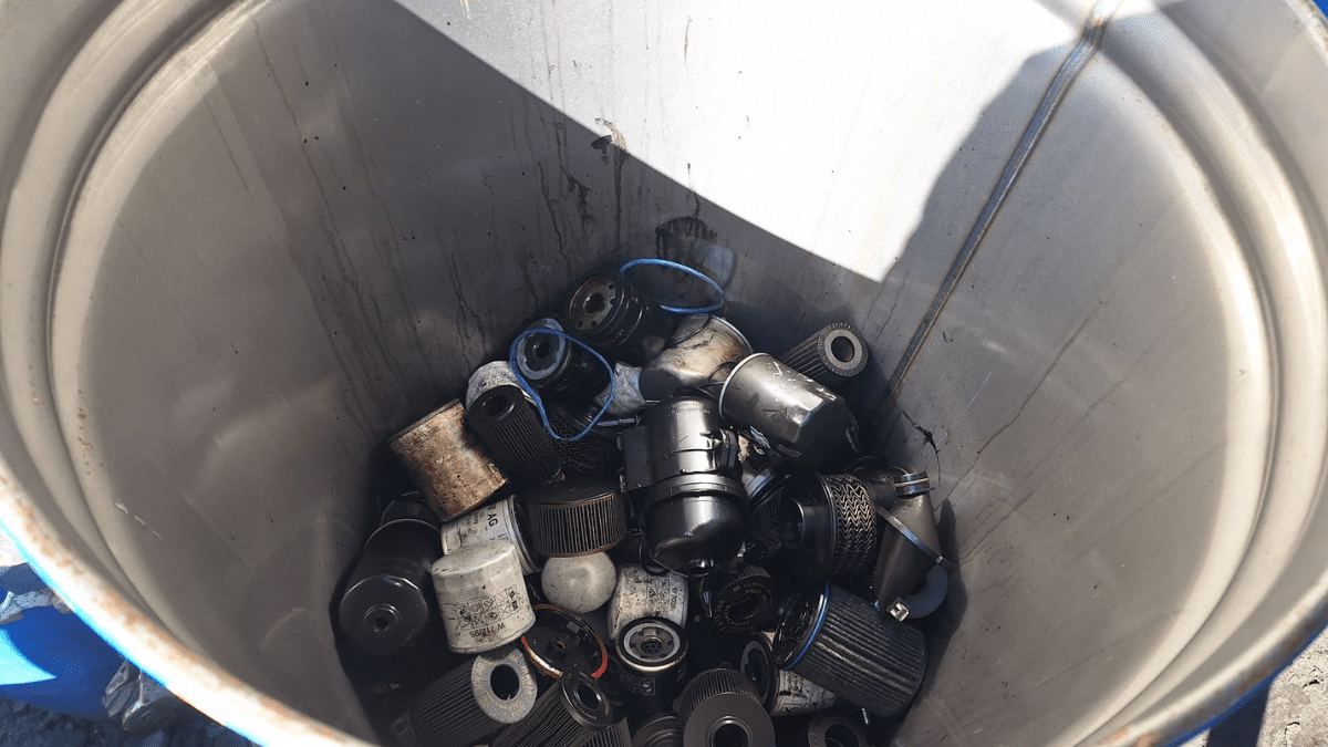 Recycling program at HallCraft