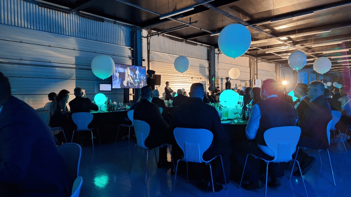 HallCraft party at Silverstone pits